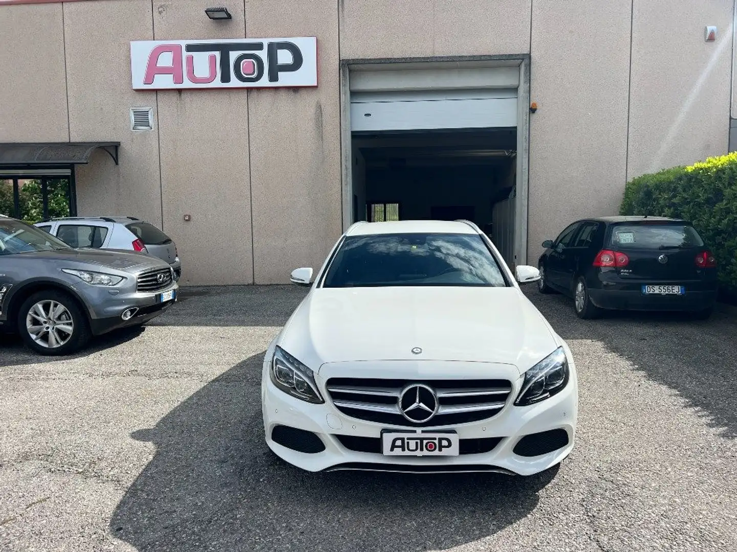 Mercedes-Benz C 200 d S.W. Auto Premium Blanc - 2