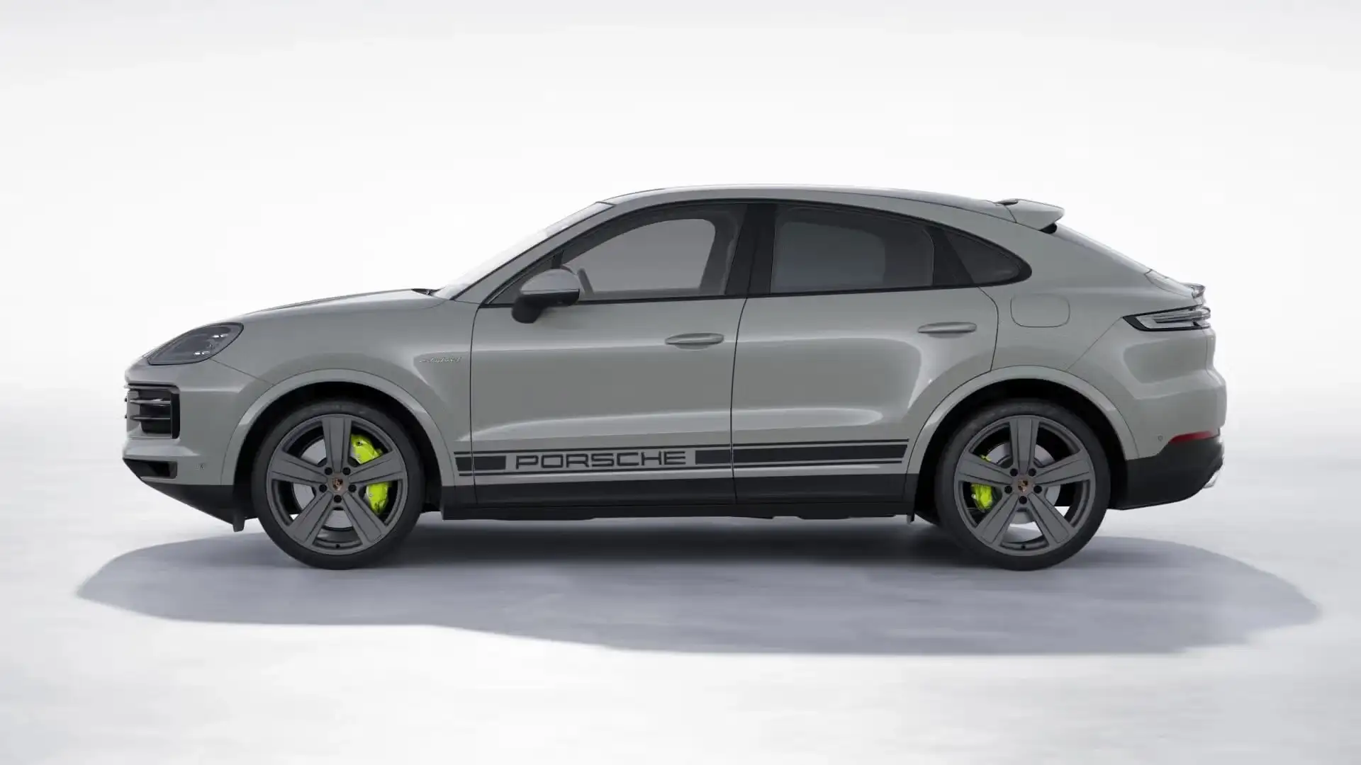Porsche Cayenne E-Hybrid Coupé Gris - 2