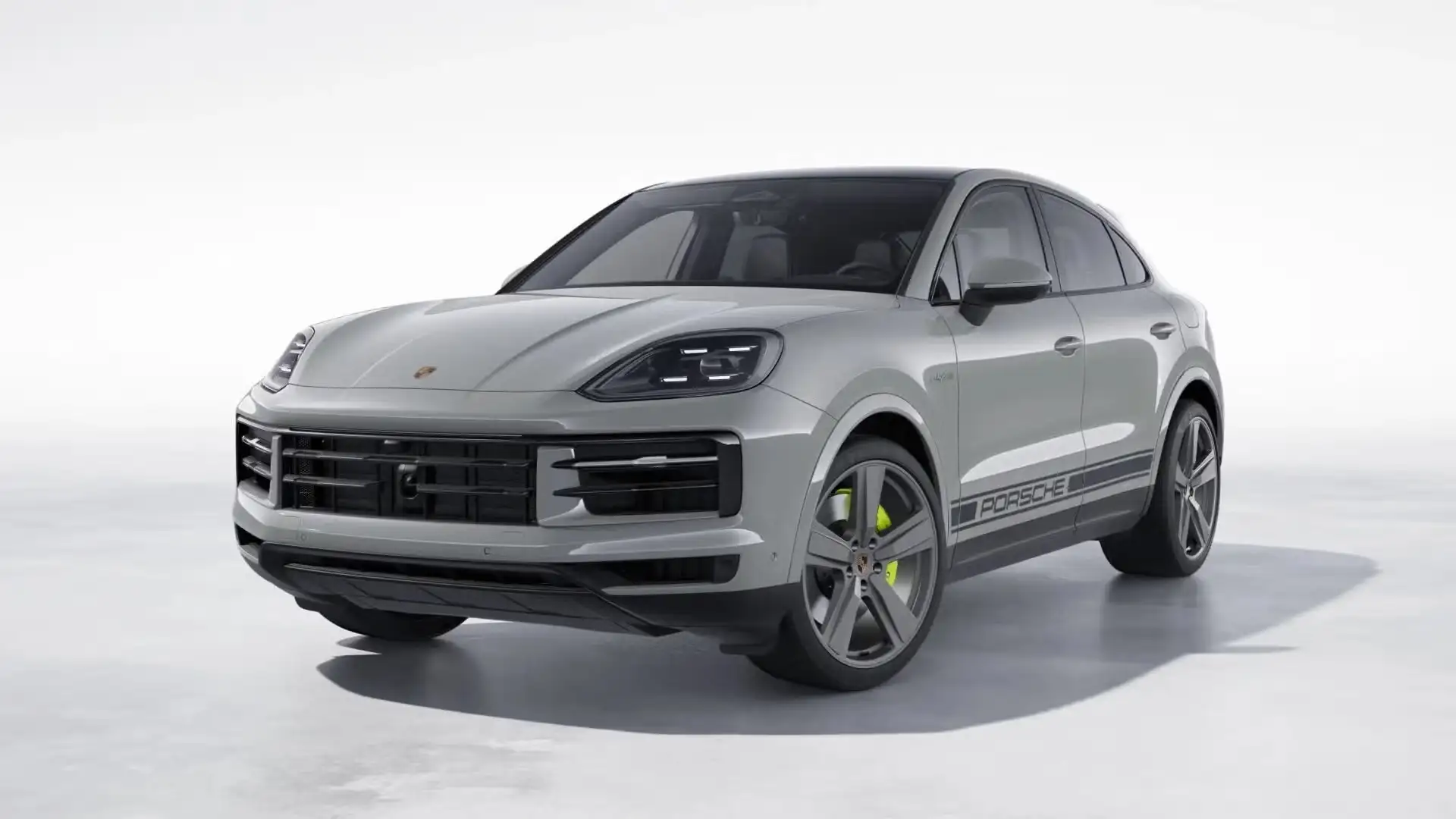 Porsche Cayenne E-Hybrid Coupé Gris - 1