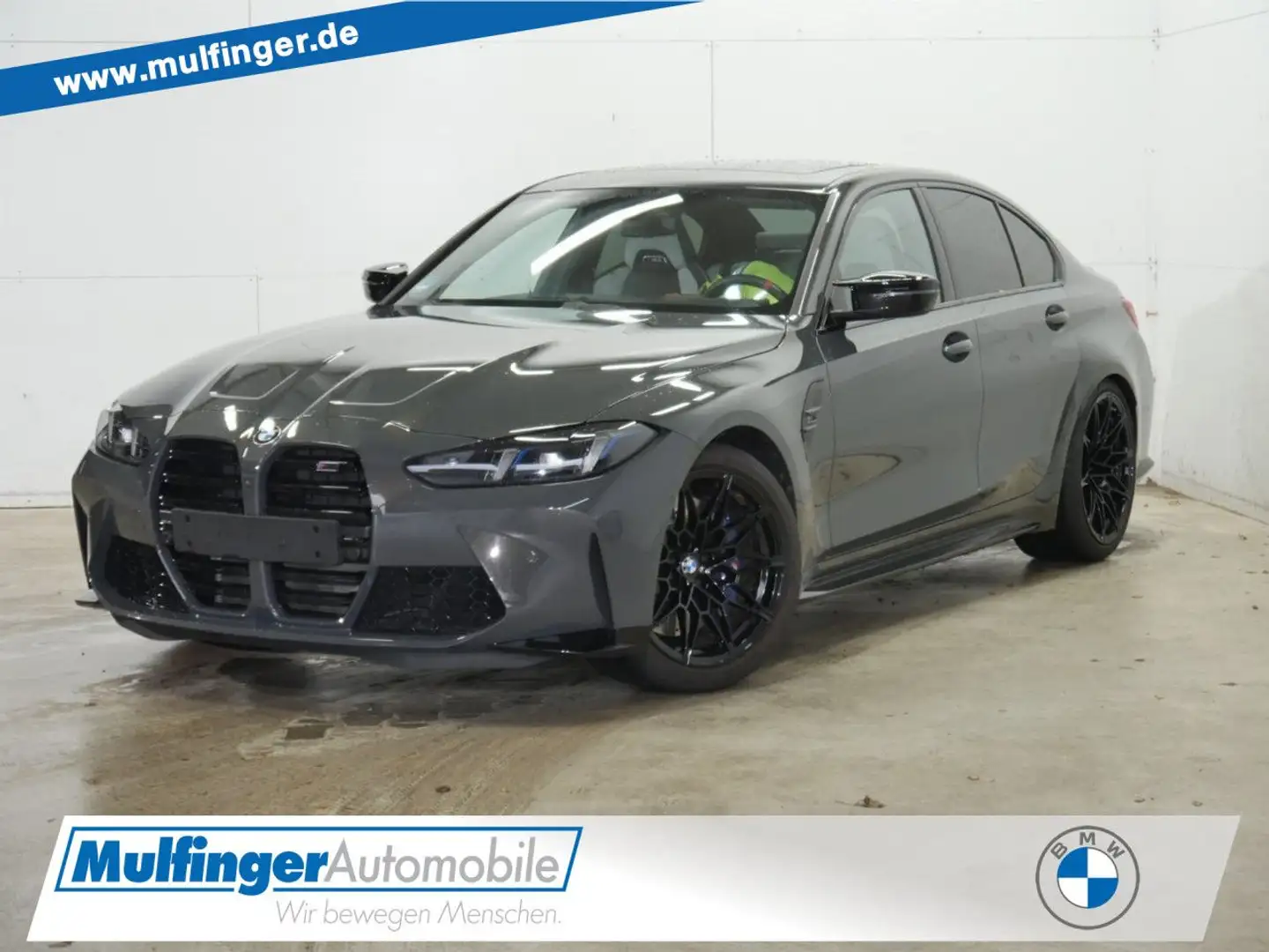 BMW M3 Competition HUD SurView.Glasd.Har/Kar.19/20" Grau - 1