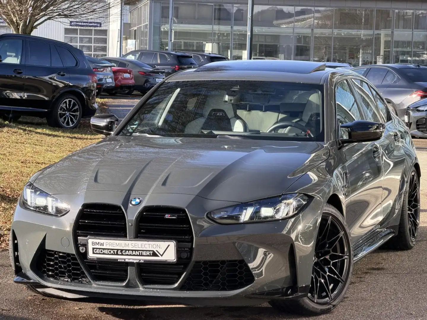 BMW M3 Competition HUD SurView.Glasd.Har/Kar.19/20" Grau - 2