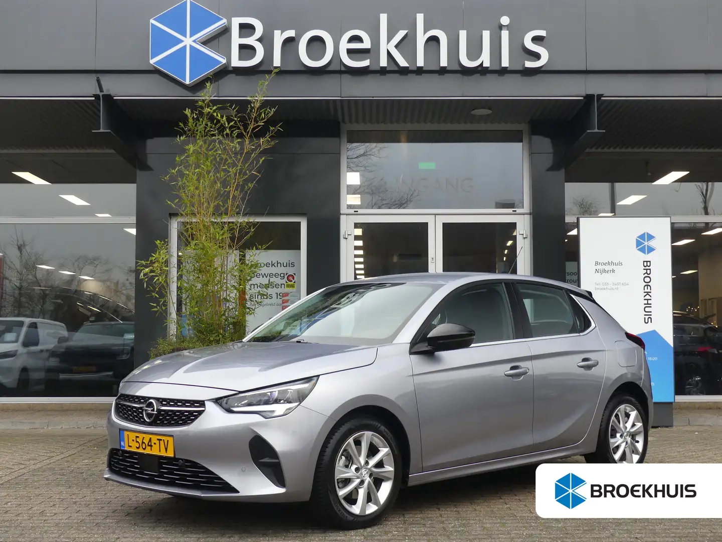 Opel Corsa 1.2 Turbo 100PK Elegance | NAVI | CAMERA | CLIMATE Grijs - 1