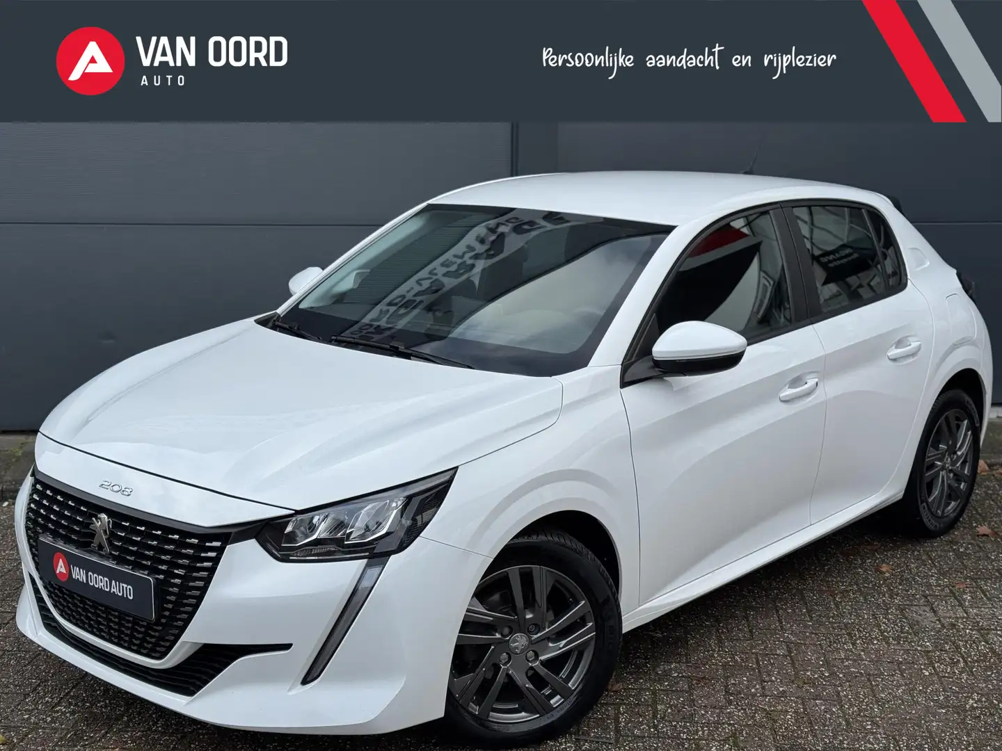 Peugeot 208 1.2 Active / 100 % Onderhoud / Geen Import Wit - 1