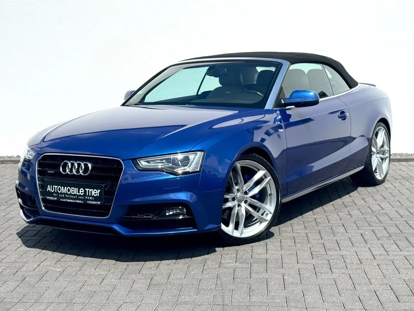 Audi A5 Cabriolet 3.0 TDI quattro S line Sport Plus Blau - 1