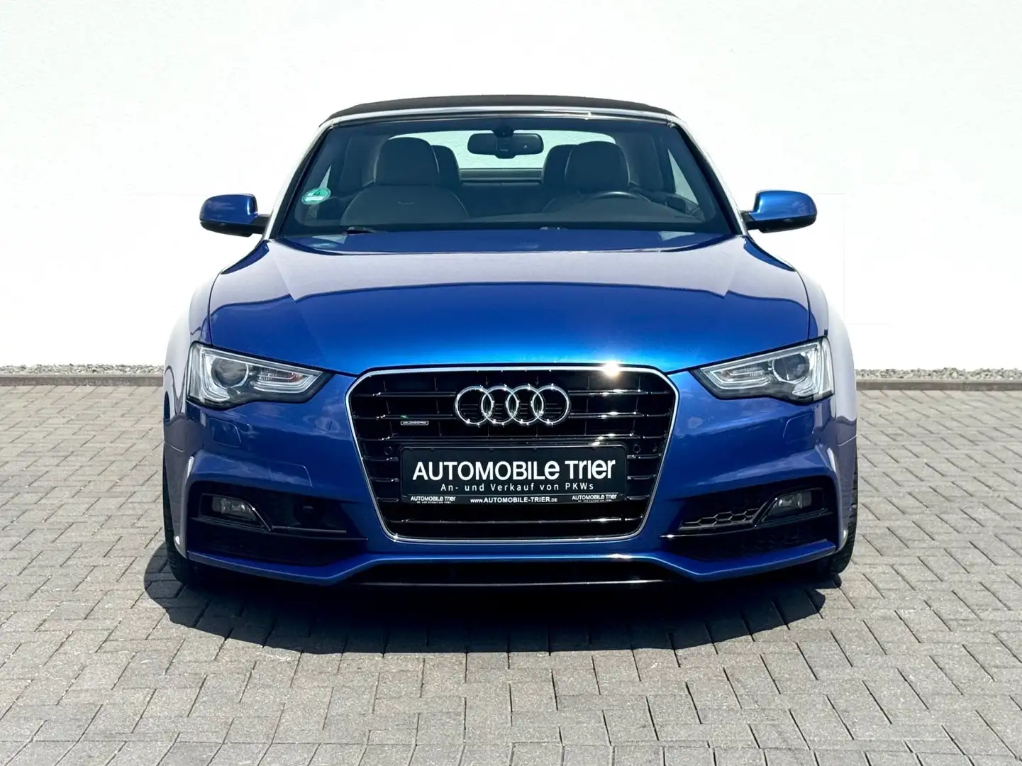 Audi A5 Cabriolet 3.0 TDI quattro S line Sport Plus Blau - 2