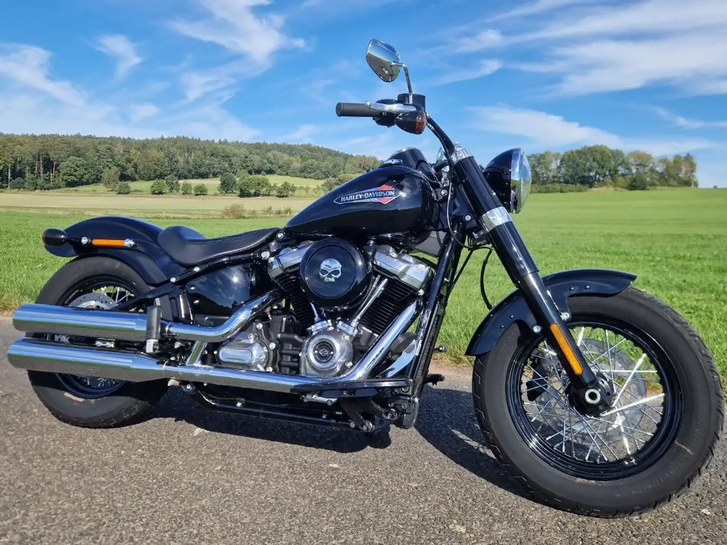 Harley-Davidson Softail Slim TÜV Neu Negru - 2