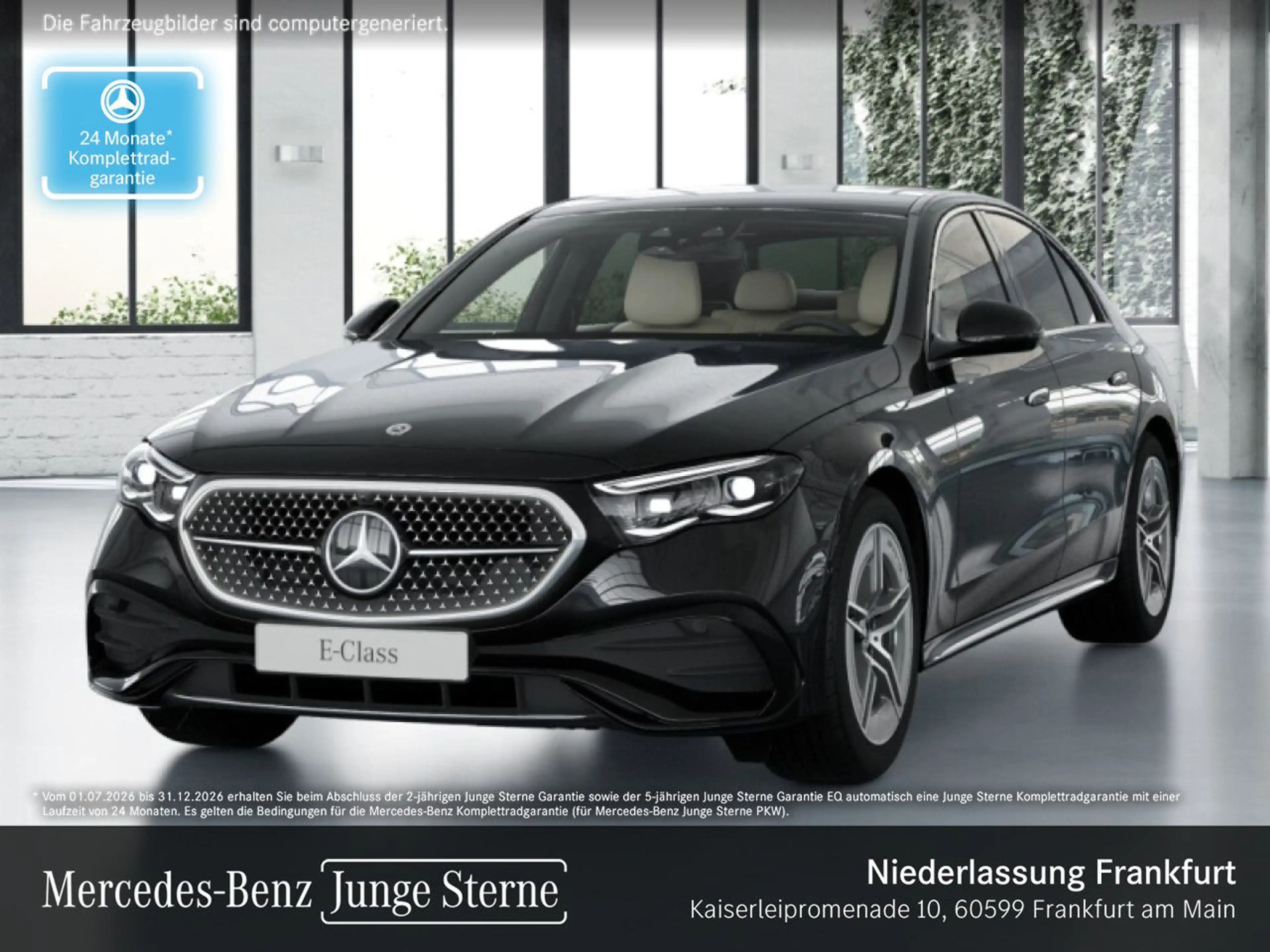 Mercedes-Benz E 220 d AMG Fahrass 360° Burmester Distr+ HUD PTS