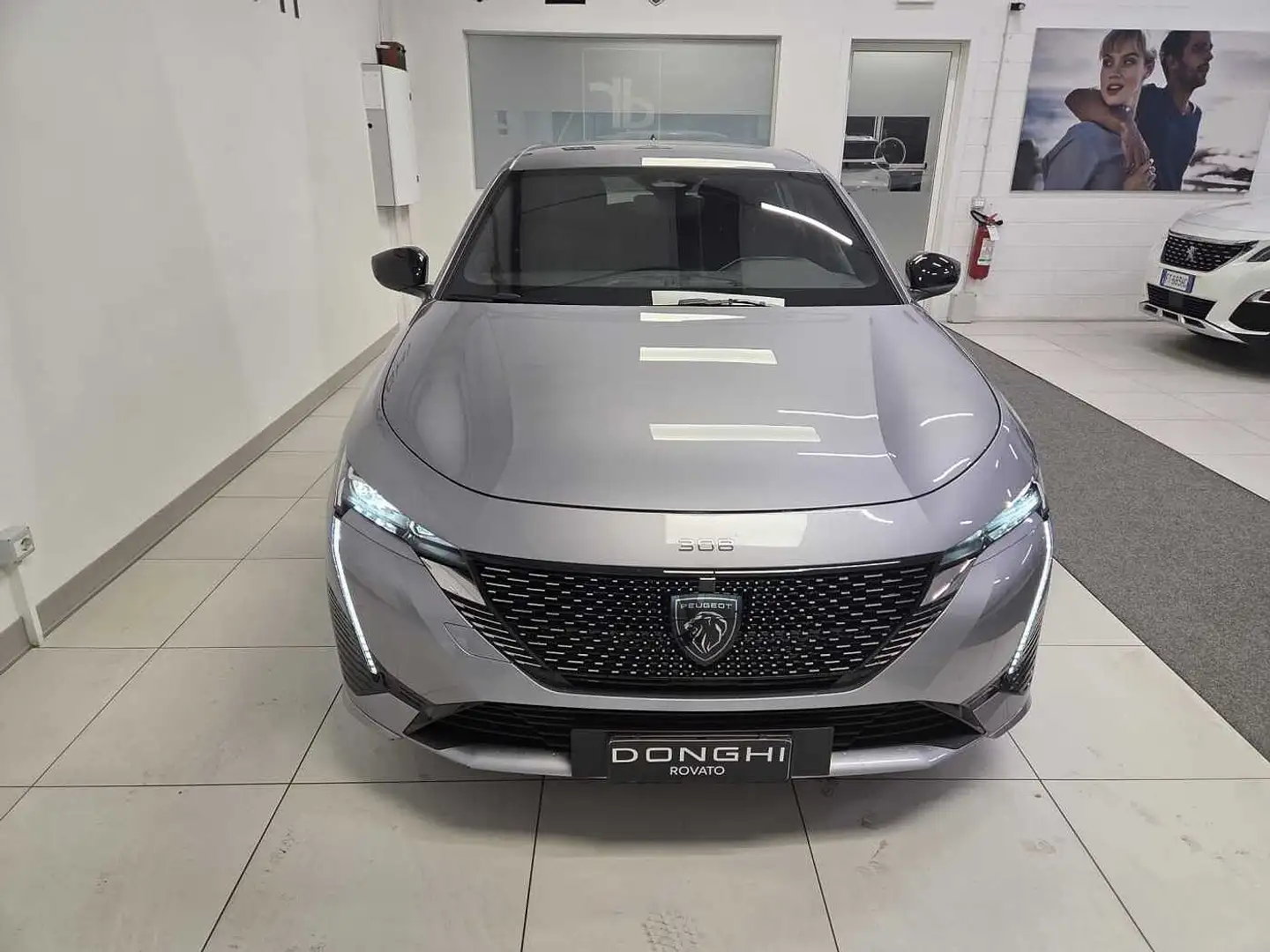 Peugeot 308 GT Hybrid 145 e-DCS6 AZIENDALE! Grigio - 2
