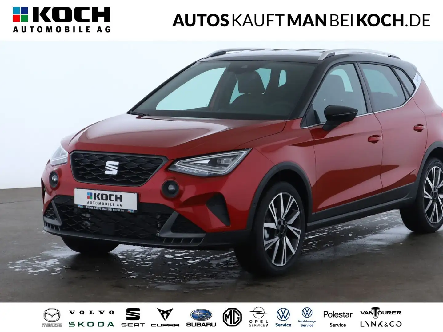 SEAT Arona FR 1.0 TSI LM-FELGEN SHZ NAVI KAMERA LED Rot - 1