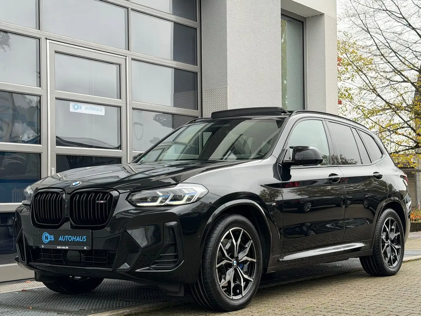 BMW X3 M dA*PANO*LASER*360°*KEY*HUD*WEBASTO*MEMORY* Noir - 1