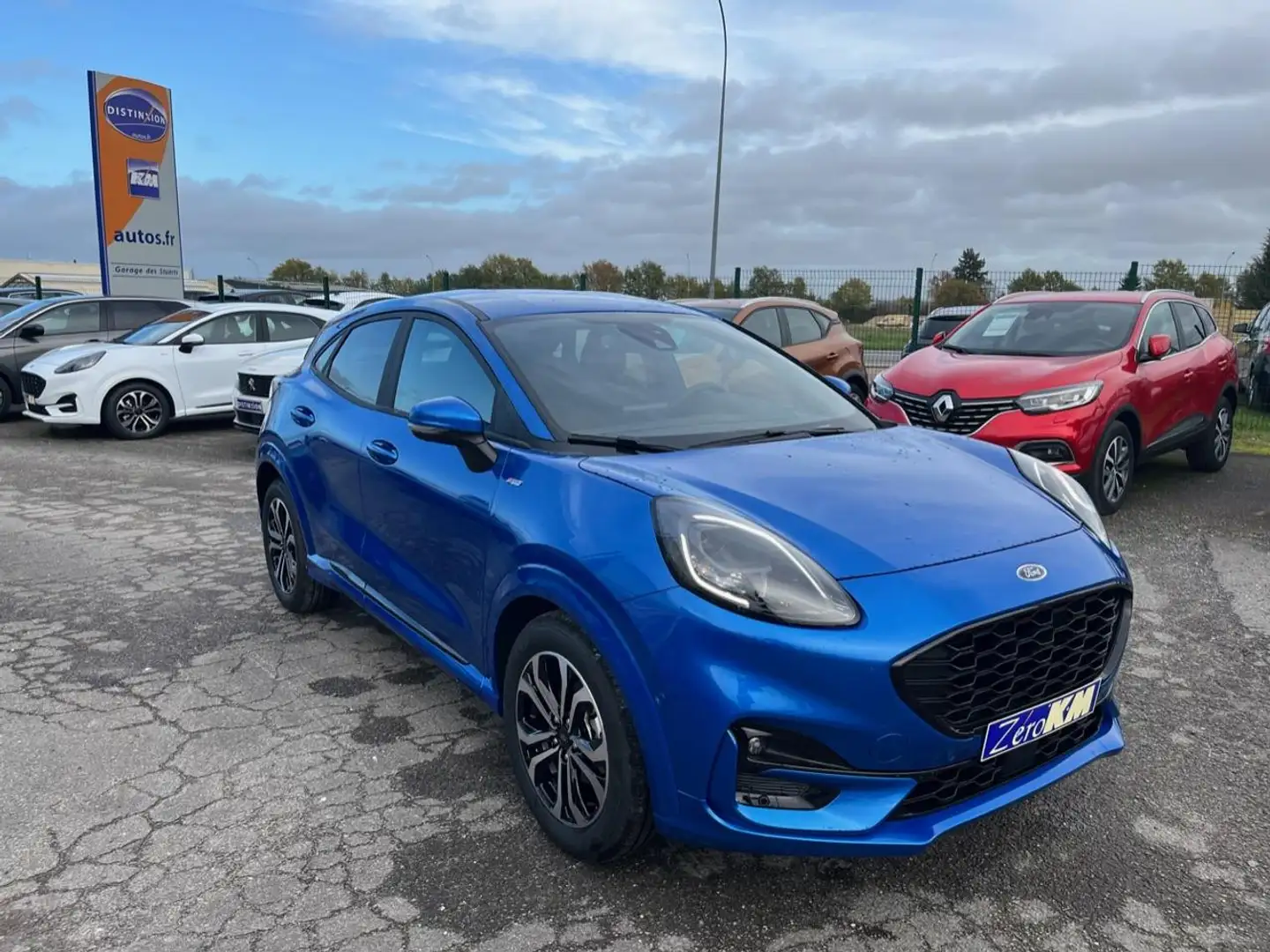 Ford Puma 1.0 mHEV - 125 S\u0026S  ST Line + Pack Hivers Bleu - 2