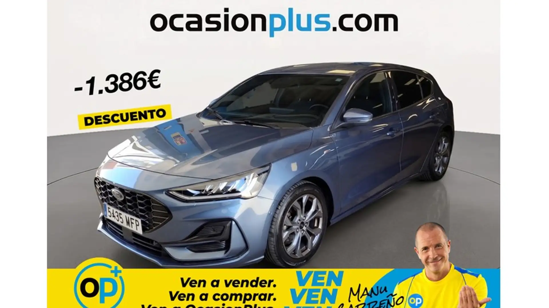 Ford Focus Sportbreak 1.0 Ecoboost MHEV ST-Line 125 Azul - 1
