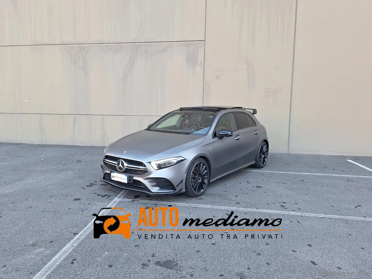 Mercedes-Benz A 35 AMG A 35 AMG 4Matic Premium Plus AMG TETTO SEDILI ELET Gris - 1