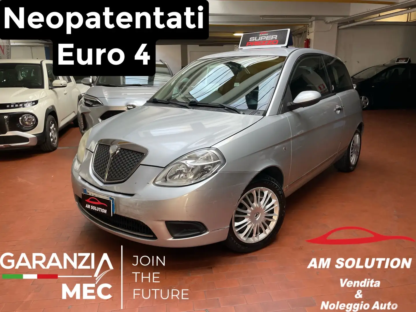 Lancia Ypsilon Ypsilon 1.2 Neopatentati Euro 4 Argento - 1