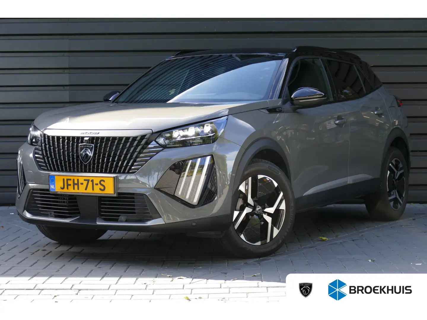 Peugeot 2008 1.2 PURETECH 130PK GT PACK AUTOMAAT / NAVI / ALCAN Gris - 1