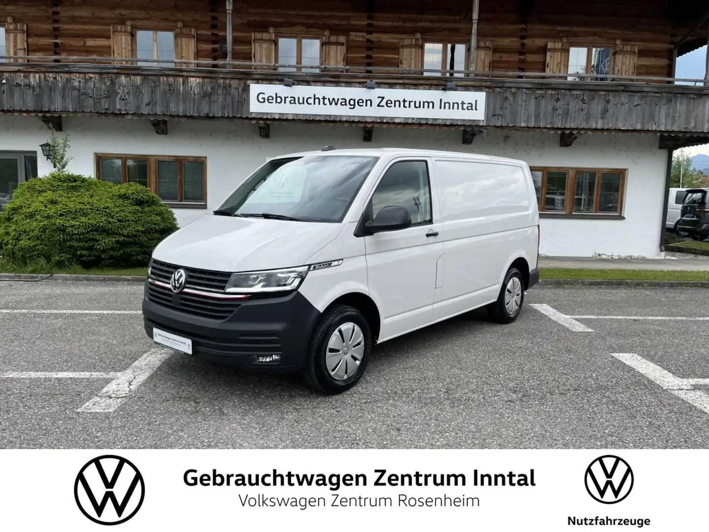 Volkswagen Transporter Kasten T6.1 2,0 TDI (LED+AHK+PDC) Wit - 1