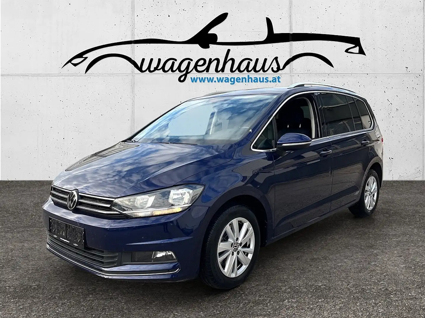 Volkswagen Touran Highline 2,0 TDI, ACC, AHV, Kamera, Blau - 1