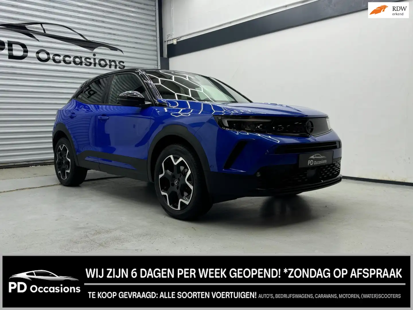 Opel Mokka 1.2 Turbo Ultimate - Massage - Half leer - (360) C Blauw - 1