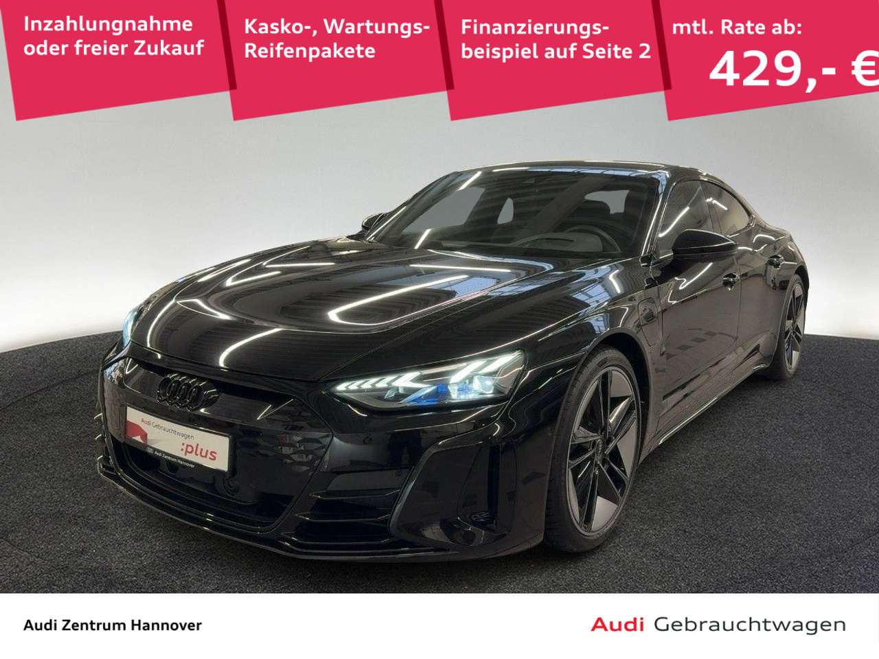 Audi e-tron GT — Audi e-tron GT Matrix Head-Up Standklima Pano