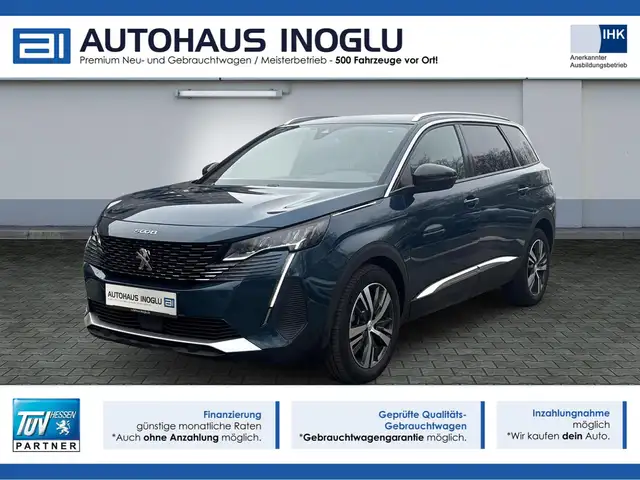 Peugeot 5008 1.5 Blue-HDI FAP Allure Pack AT 7-Si+Navi+R-Kam+