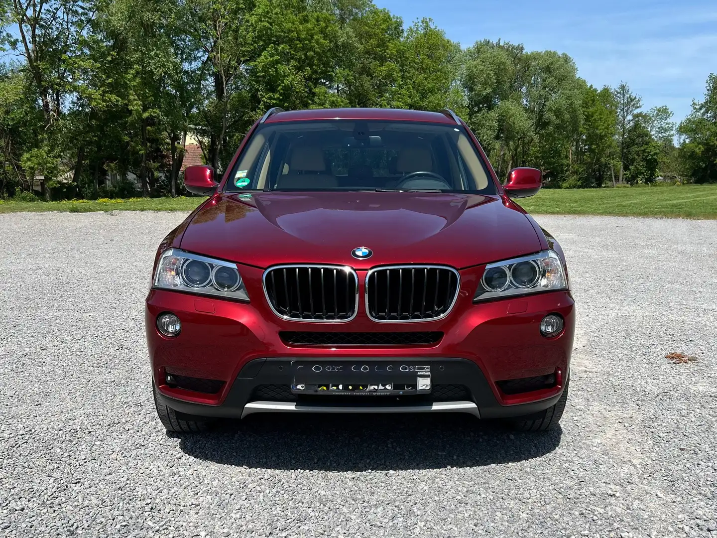 BMW X3 X3 Diesel xDrive20d Aut. crvena - 1