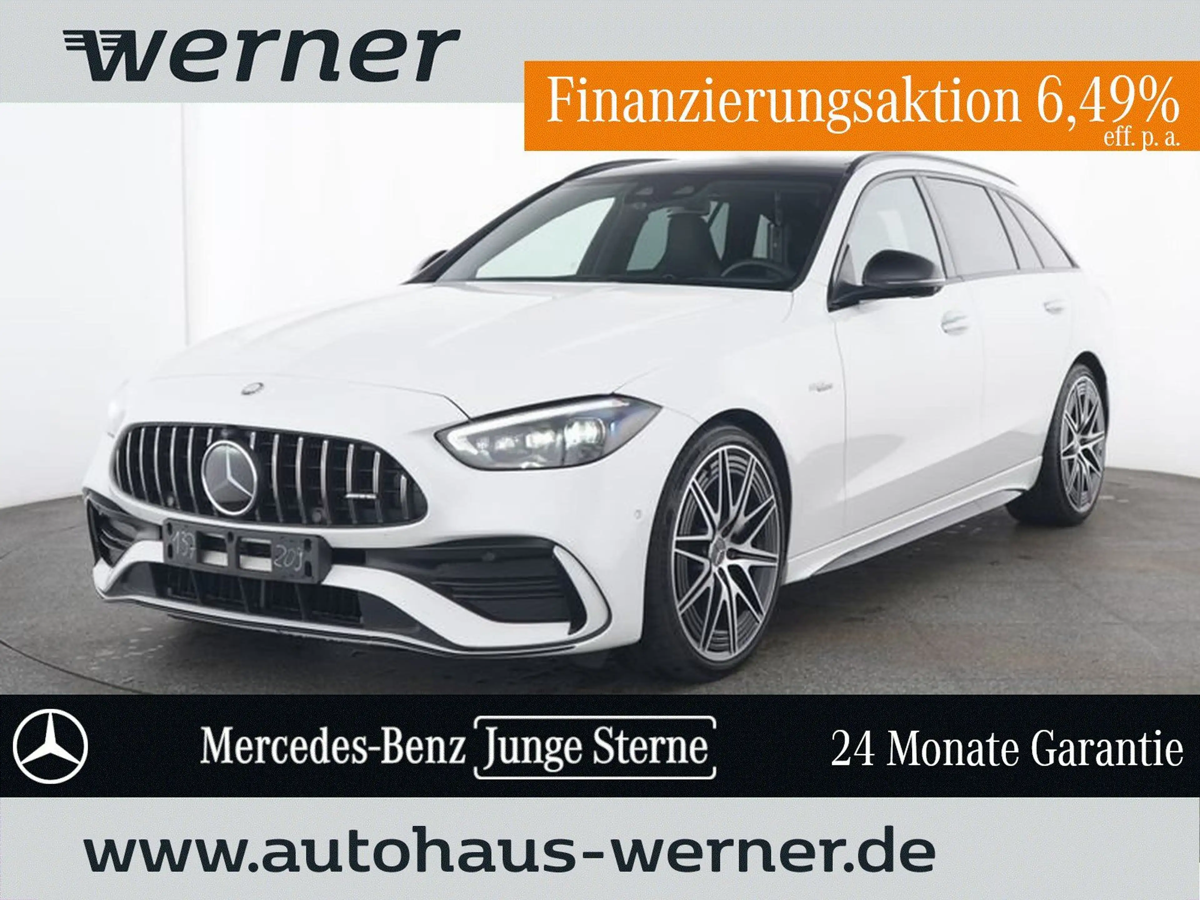 Mercedes-Benz C 43 AMG Mercedes-AMG C 43 T 4M PREMIUM NIGT LEDER STANDH