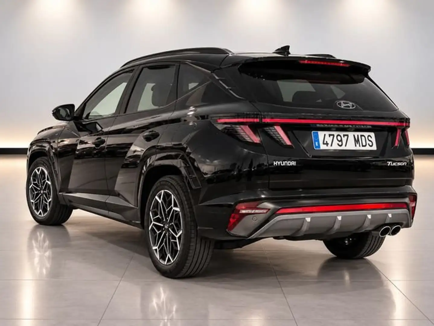 Hyundai TUCSON 1.6 TGDI MHEV 110KW N LINE Negro - 2