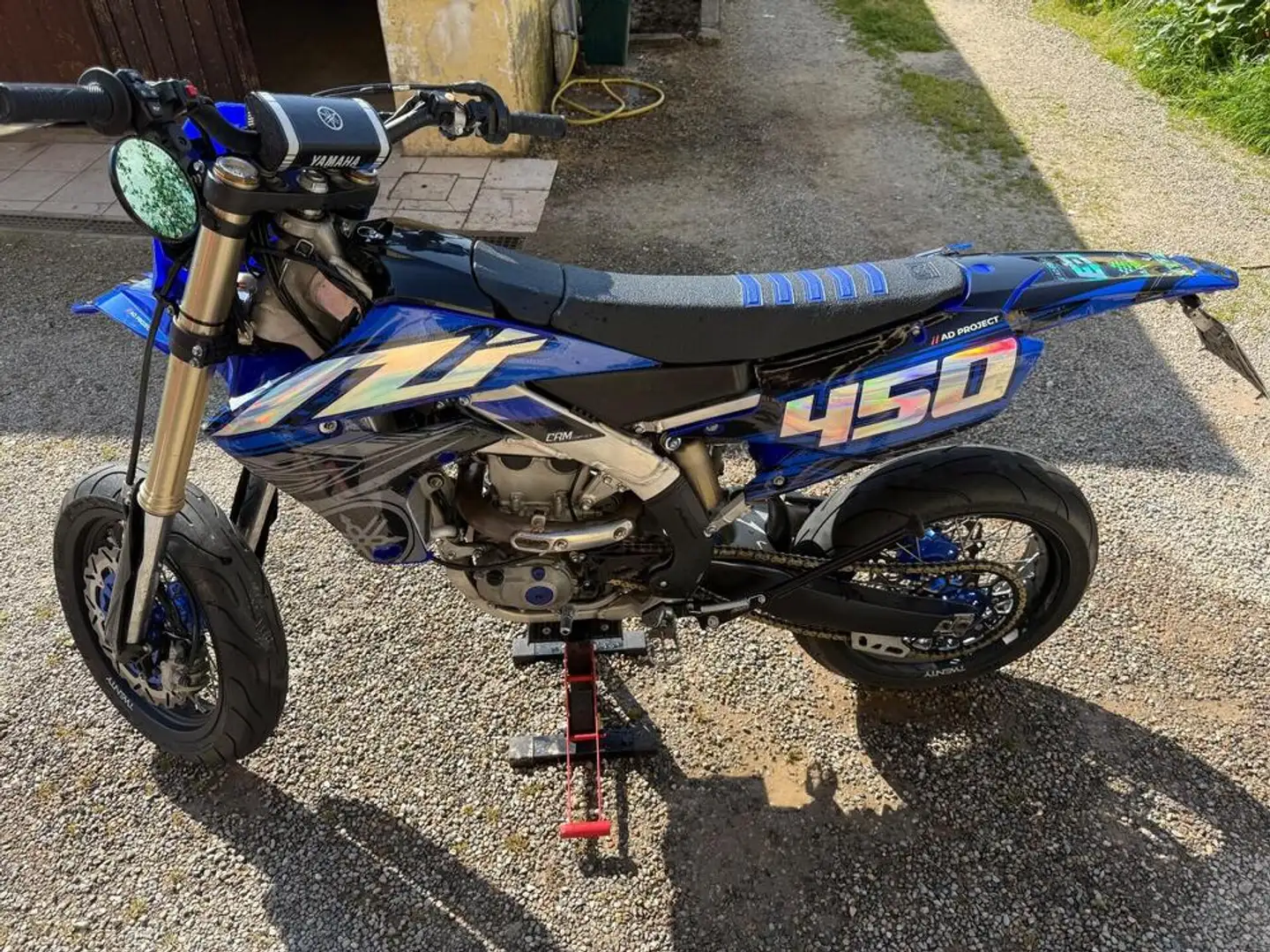 Yamaha YZ 450 Azul - 2