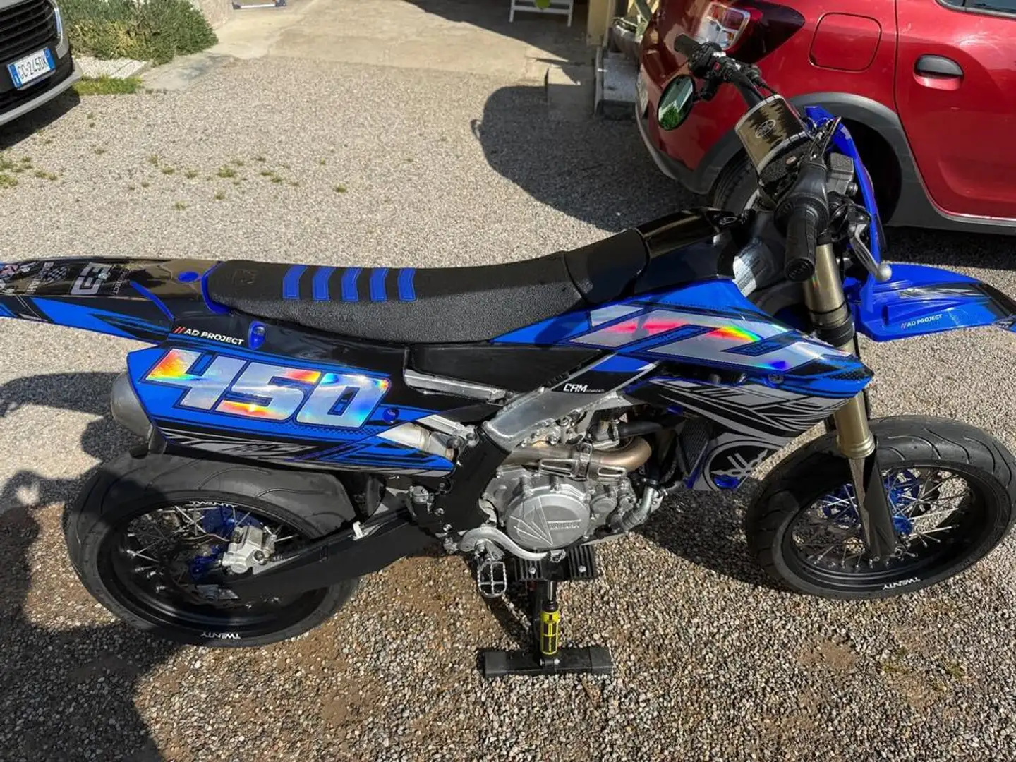 Yamaha YZ 450 Azul - 1