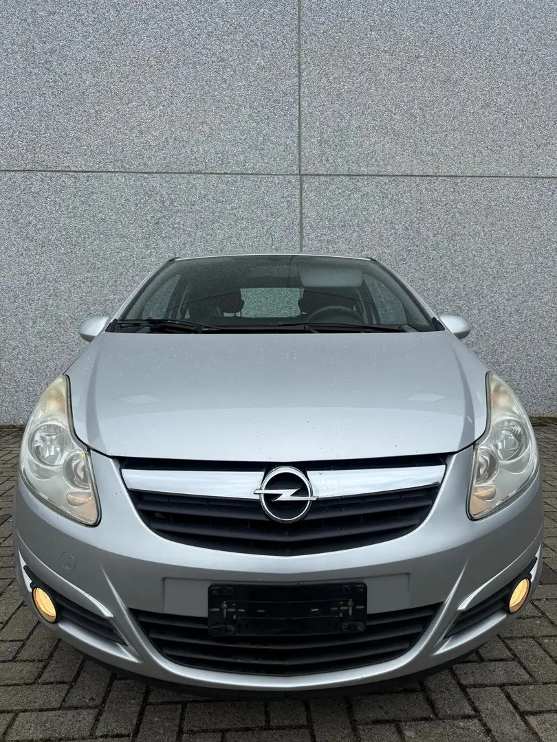 Opel Corsa Corsa 1.0i Enjoy Clim Garantie 12mois Zilver - 2