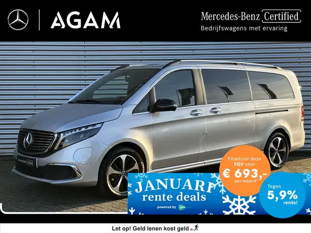 Mercedes-Benz EQV 300 90Kwh | SoH 97.3% | Dubbele Cabine L3