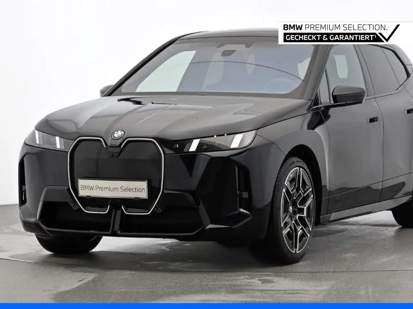 BMW iX xDrive 45 M-Sport Schwarz - 1