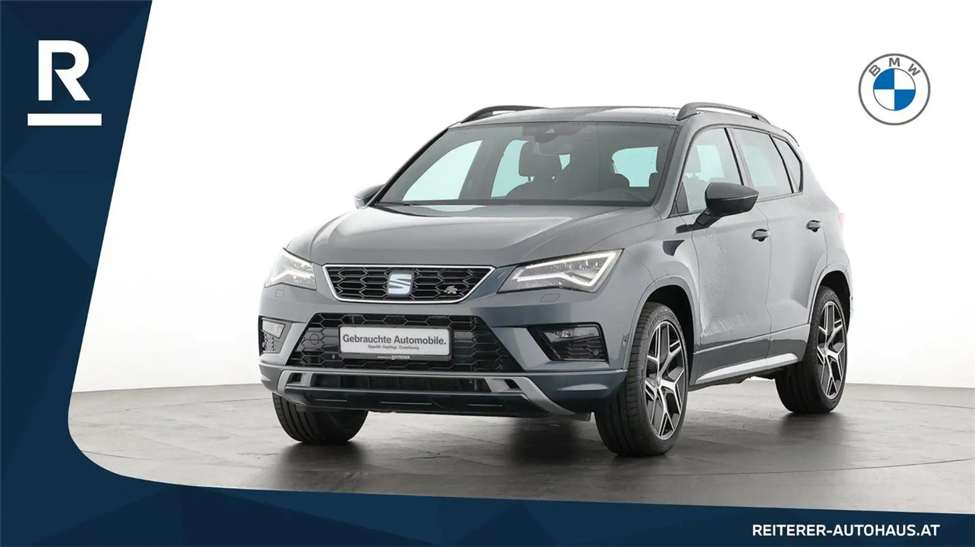 SEAT Ateca 2,0 FR 4WD TSI DSG Grau - 1