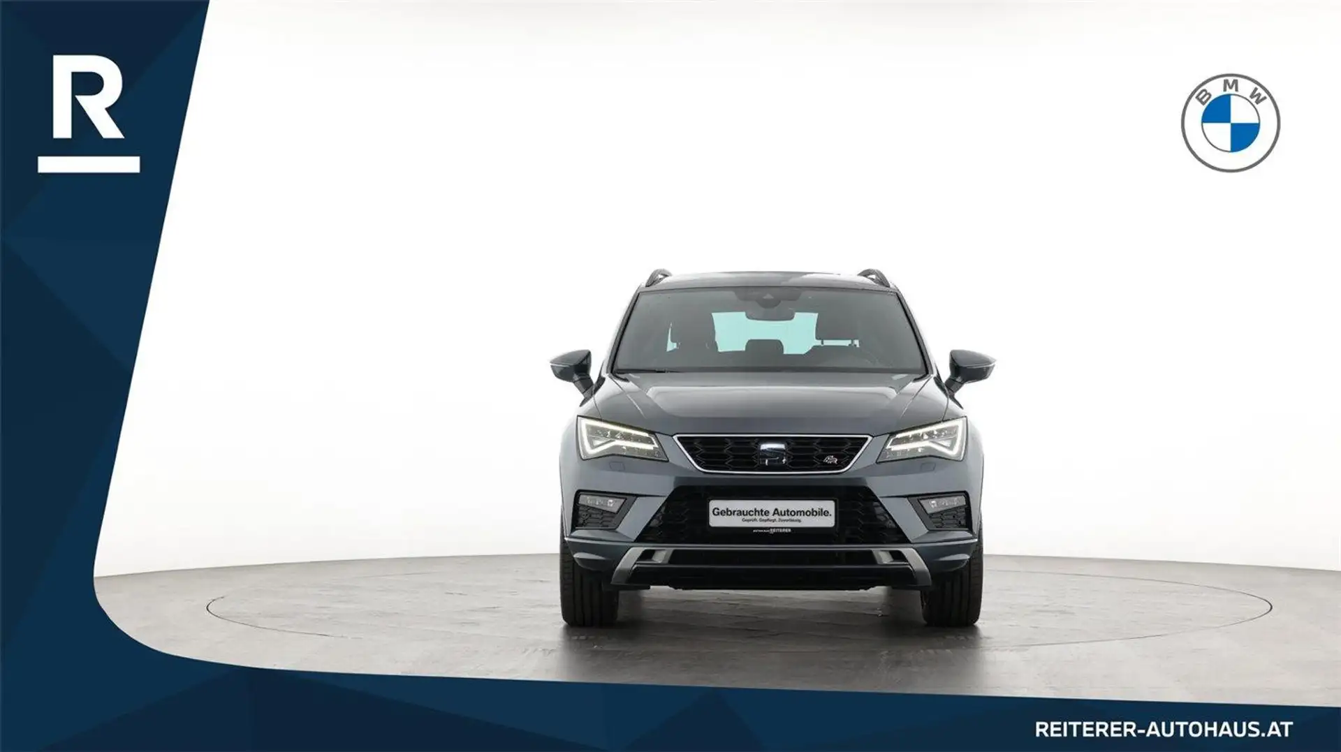 SEAT Ateca 2,0 FR 4WD TSI DSG Grau - 2