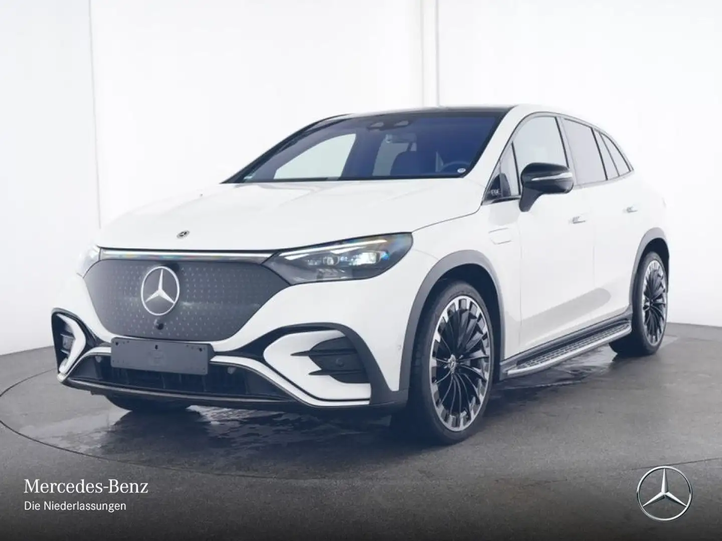 Mercedes-Benz EQE SUV EQE 350 4M AMG+NIGHT+PANO+360+AHK+BURMESTER Weiß - 2