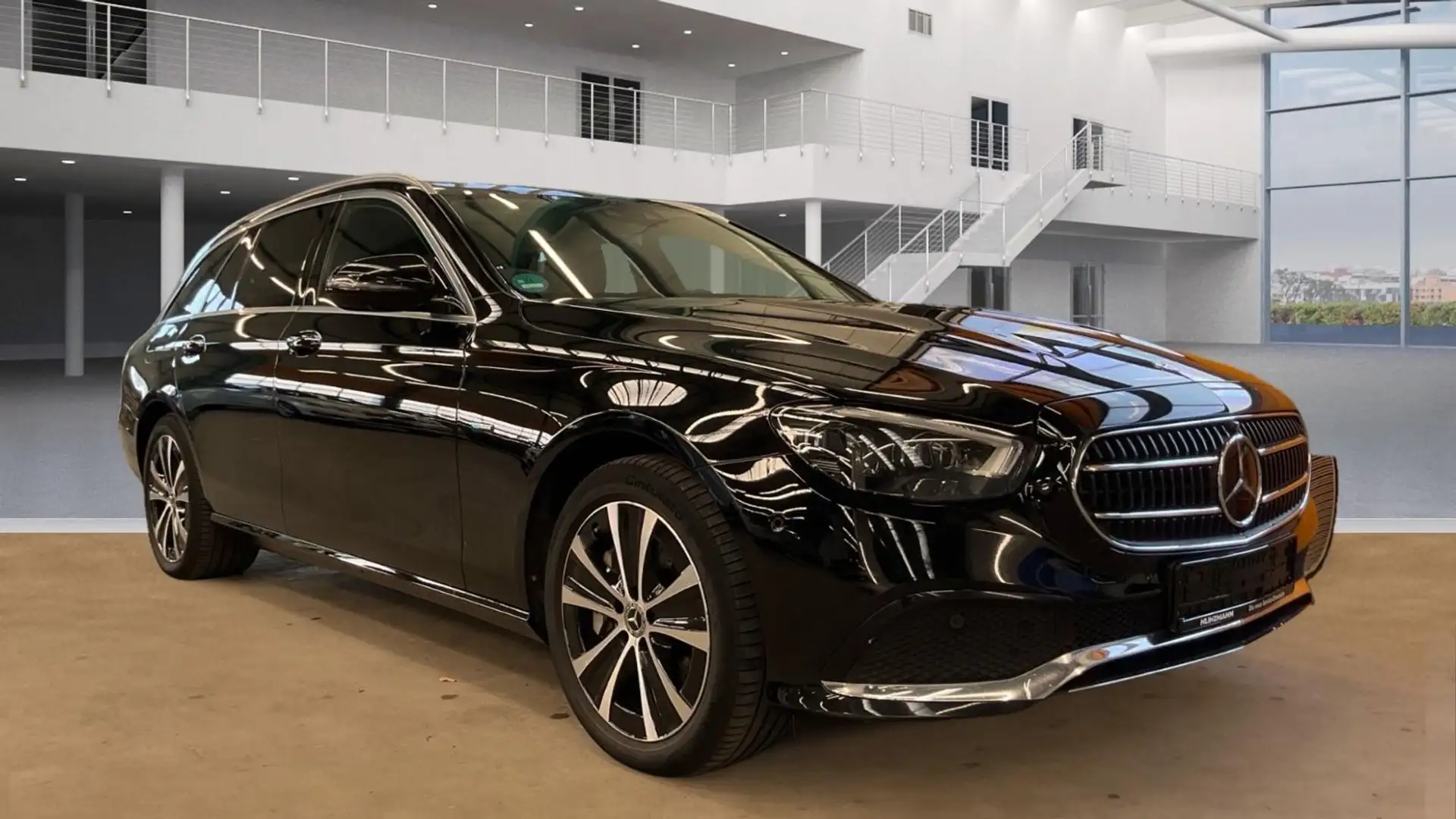 Mercedes-Benz E 300 de T 9G-TR Avantgarde-PANODACH-LEDER-AHK- Noir - 2