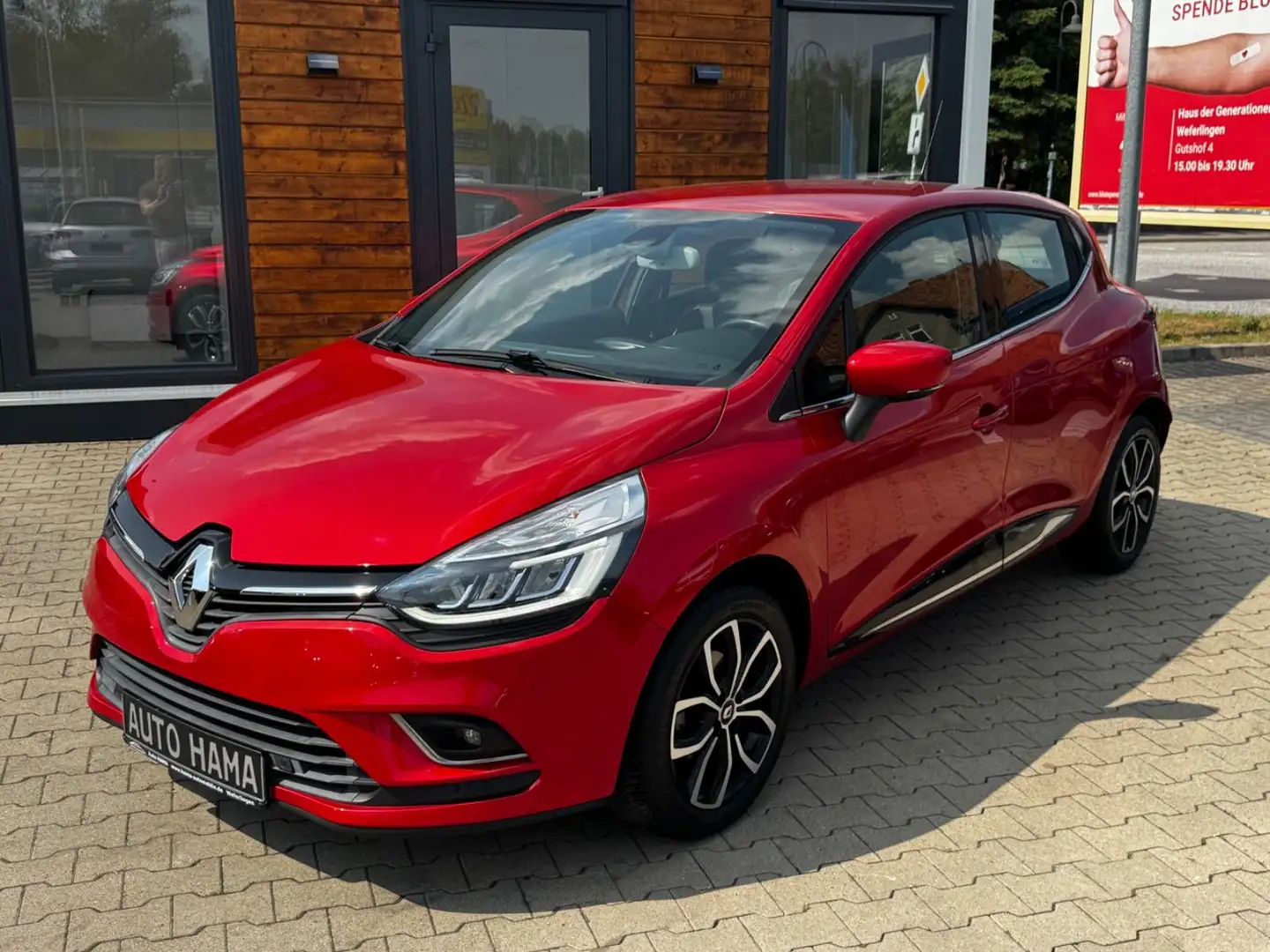 Renault Clio IV Intens *LED*NAVI*KAM*SHZ*TOP*13TKM* Rot - 2