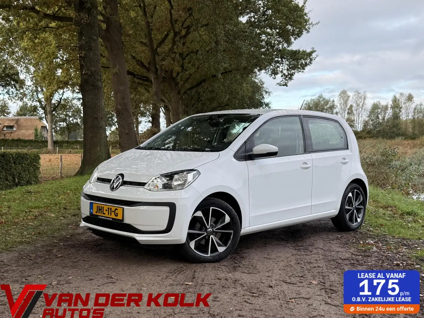Volkswagen up! 1.0 5 Deurs Lichtmetaal Airco Weiß - 1