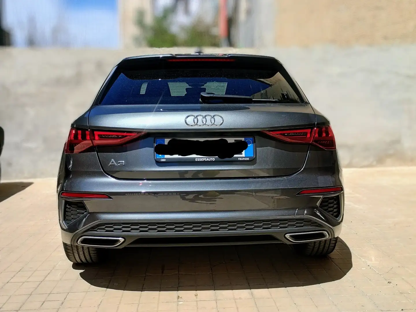 Audi A3 Sportback 30 2.0 tdi S line edition s-tronic Grigio - 2