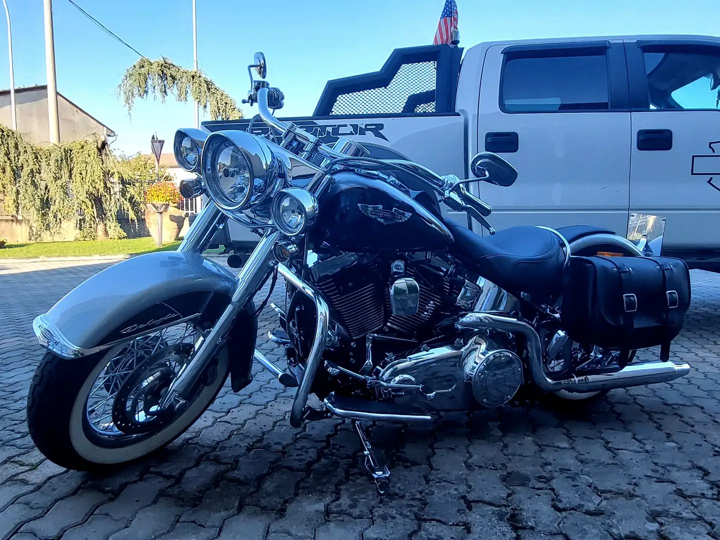 Harley-Davidson Deluxe softail Nero - 2