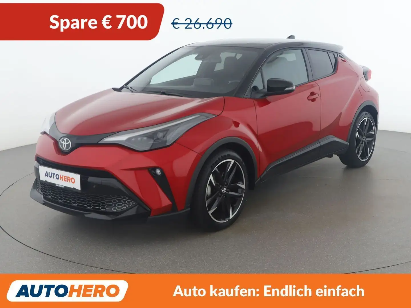 Toyota C-HR 2.0 Hybrid GR Sport Rot - 1