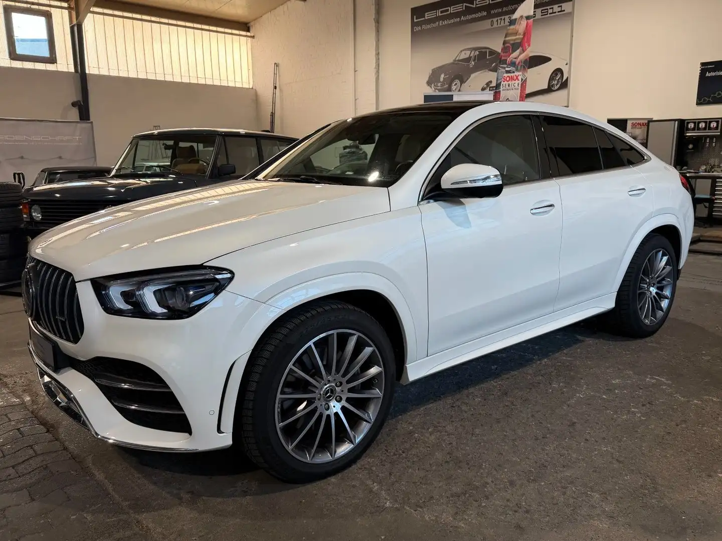 Mercedes-Benz GLE 400 d 4 Matic AMG Coupé, Exclusivinterieur Blanc - 1