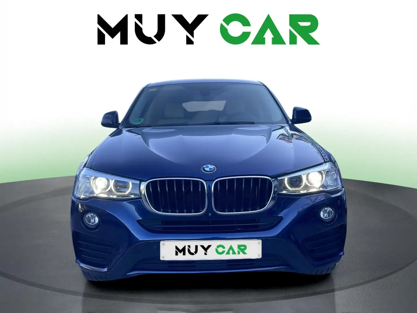 BMW X4 xDrive 20dA Bleu - 2