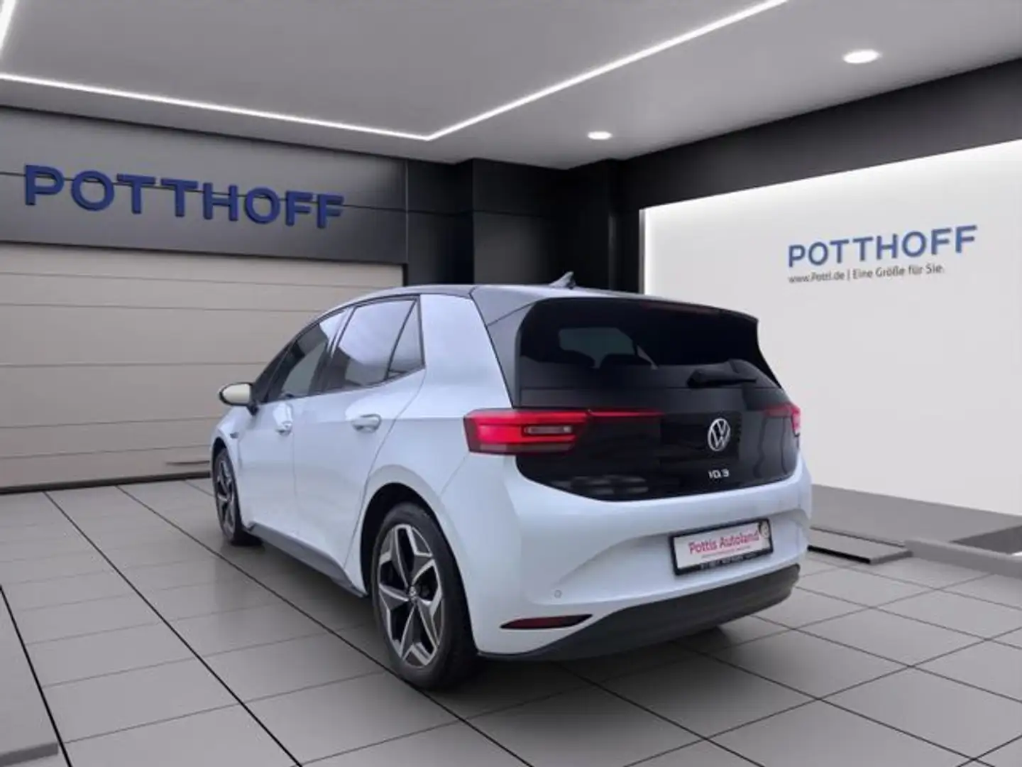 Volkswagen ID.3 PRO PERFORMANCE BUSINESS NAVI IQ.LIGHT KAME Weiß - 2
