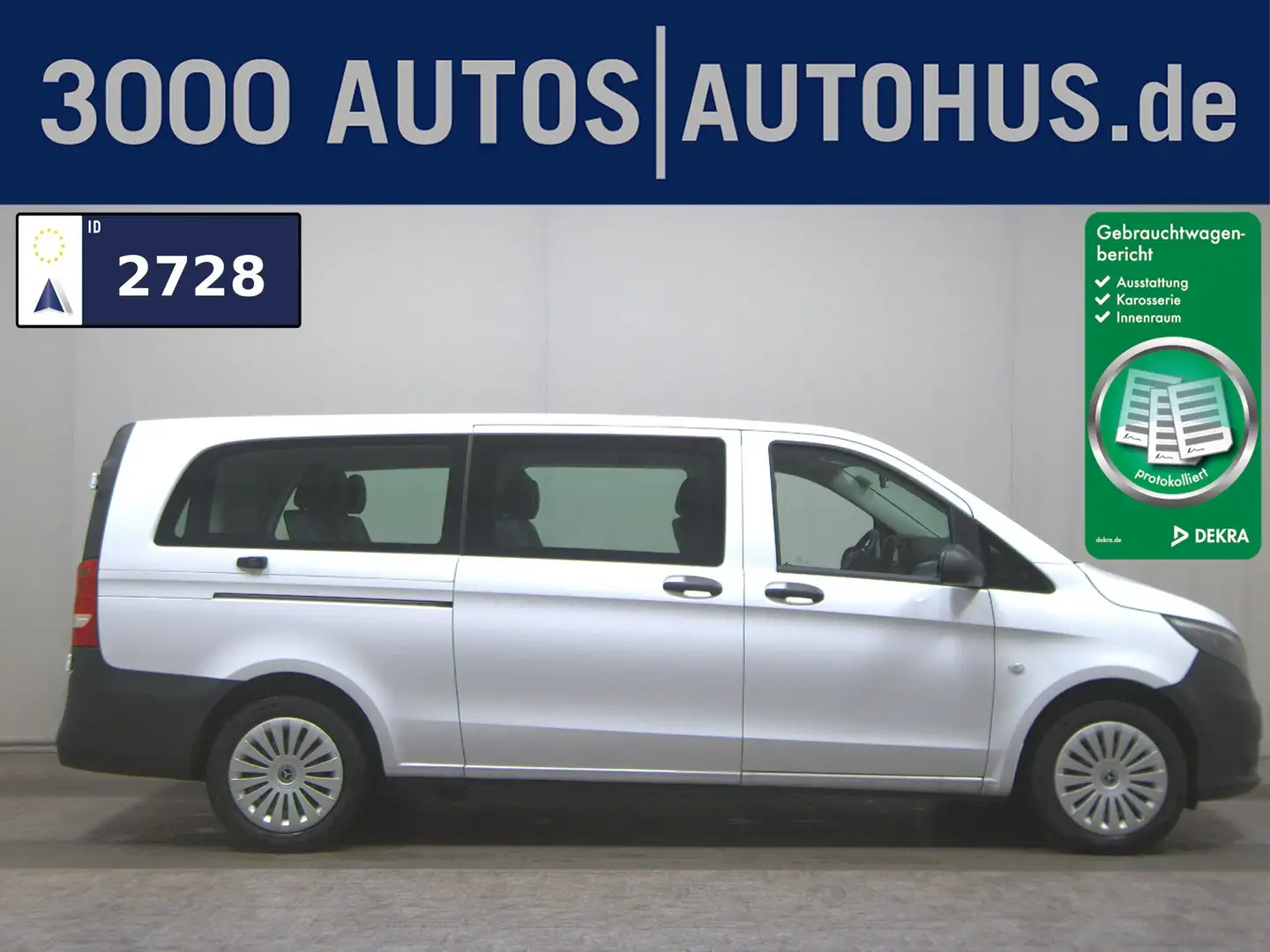 Mercedes-Benz Vito Tourer 114 CDI Pro extralang 8-Sitze Leder Blanc - 1