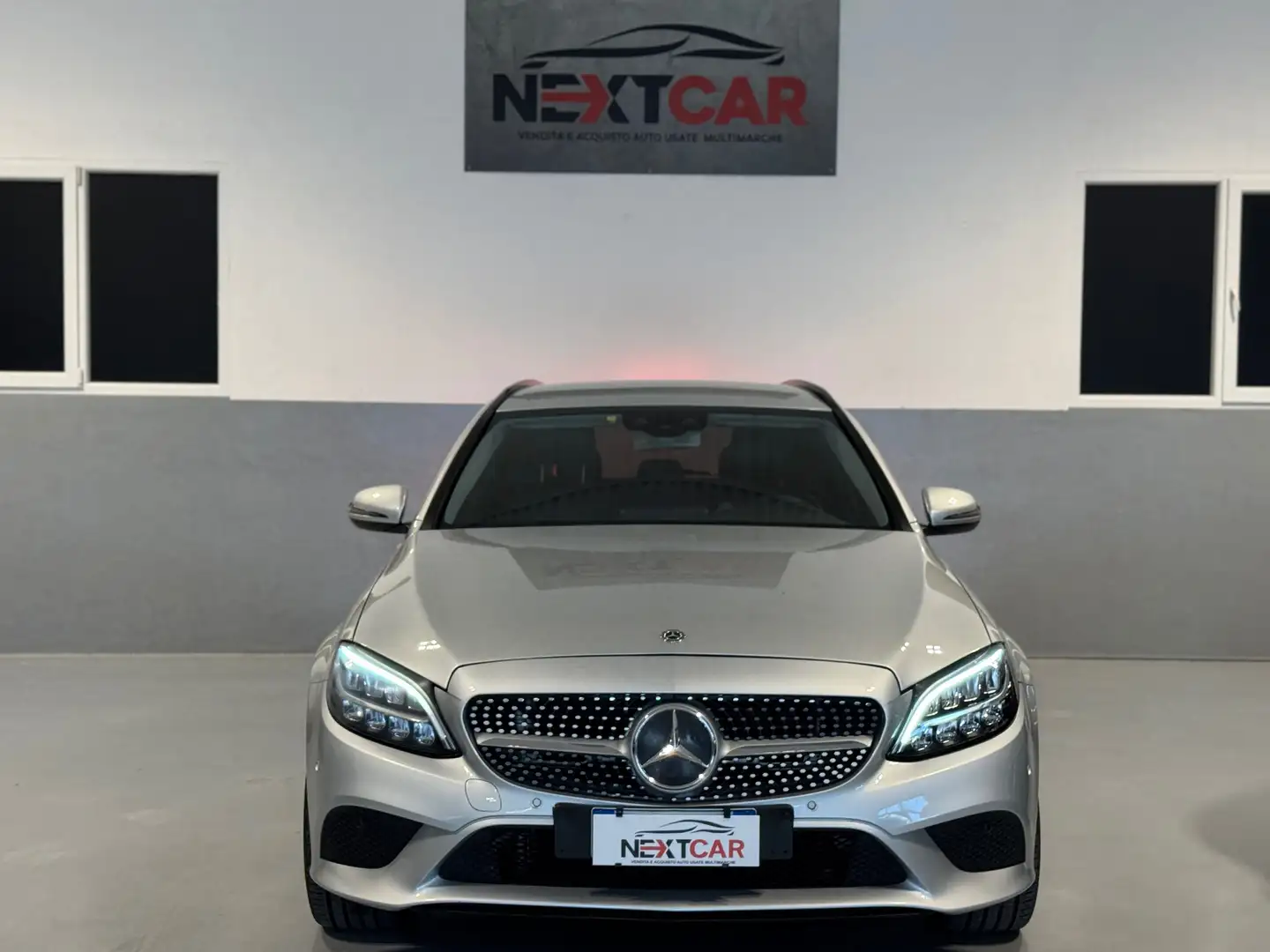 Mercedes-Benz C 220 Premium 4matic auto Grigio - 2