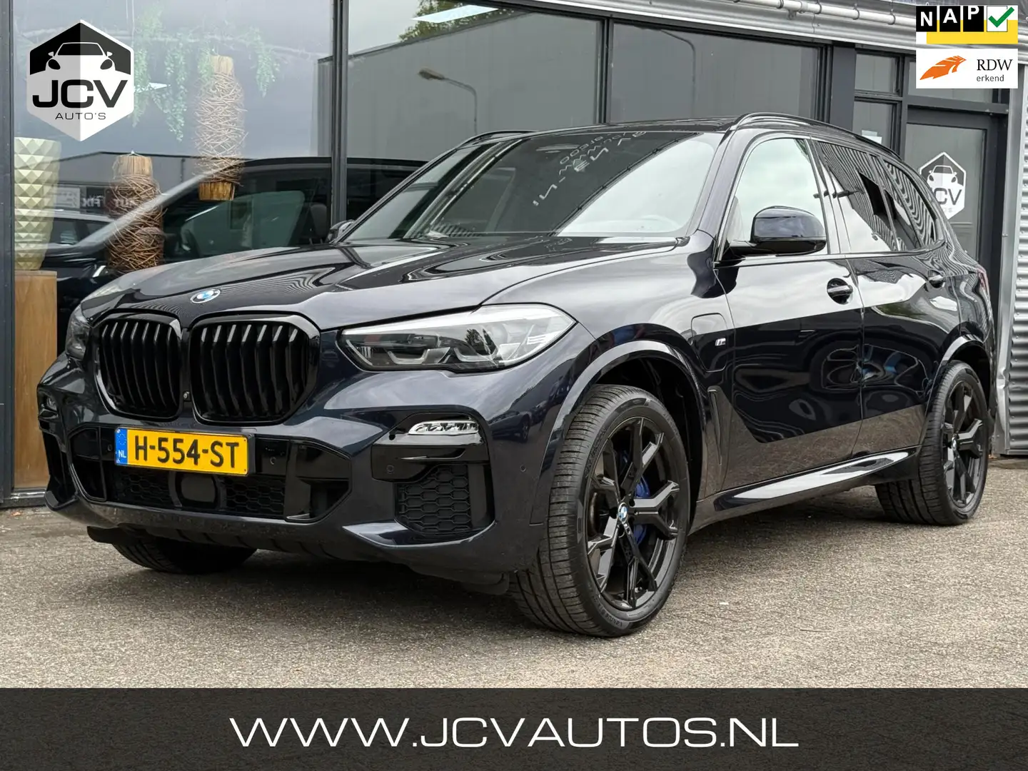 BMW X5 XDrive45e High Executive M-Sport/Leder/Pano/Trekha Zwart - 1