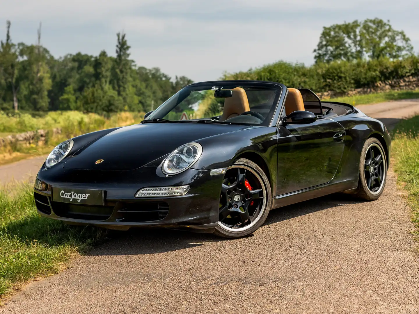 Porsche 911 997.1 Carrera S Cabriolet 2007 Noir - 1