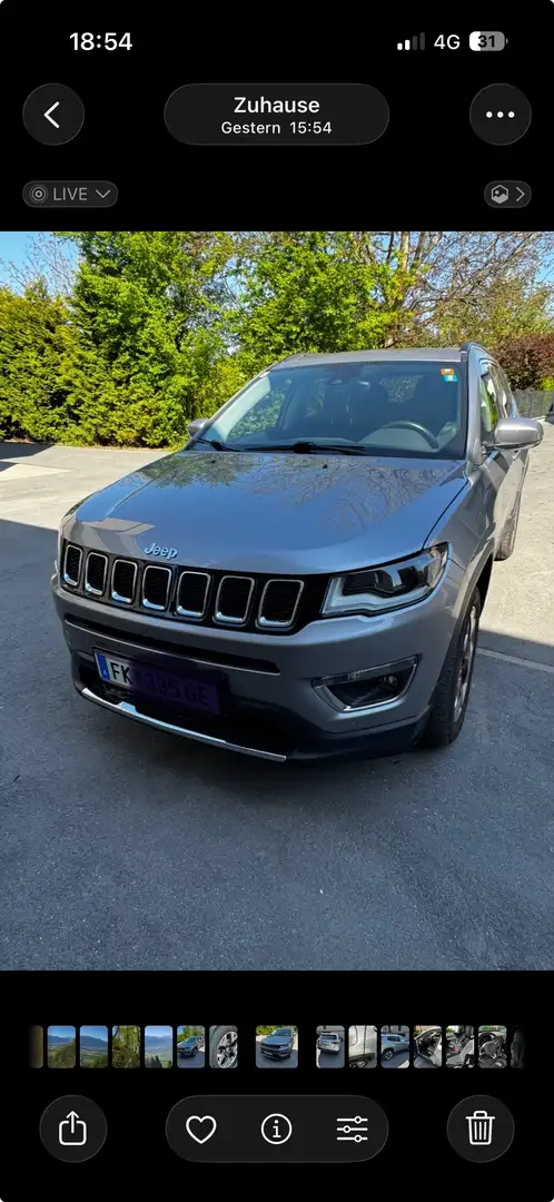 Jeep Compass Compass 2,0 MultiJet II AWD Limited Aut.Limited Grau - 2