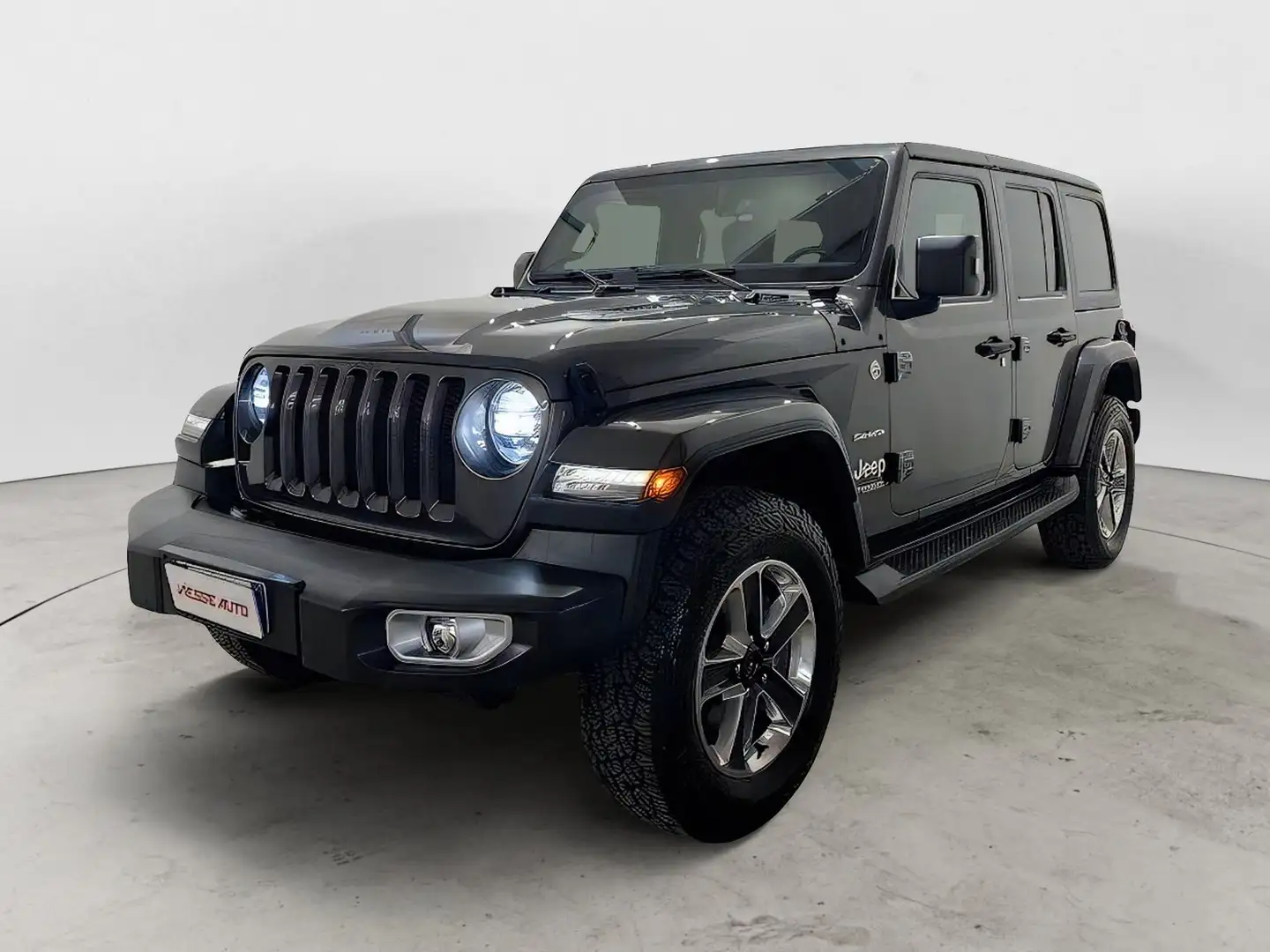 Jeep Wrangler Wrangler Unlimited 2.2 mjt II Sahara auto Černá - 1